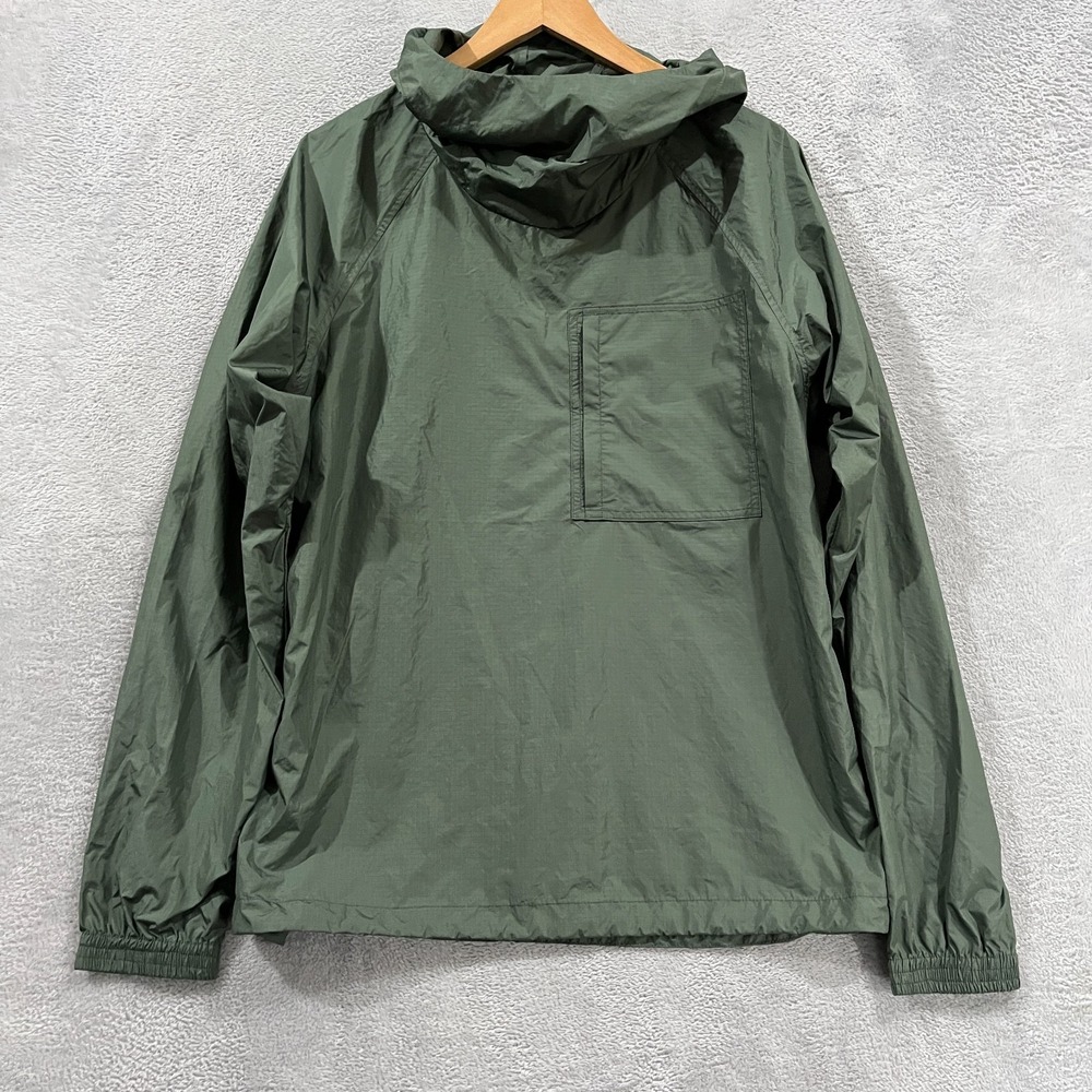 Nau Jacket Mens Medium Hooded Lightweight Polyester Windbreaker Ripstop